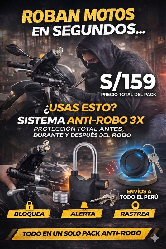 Sistema Anti-Robo Total 3X