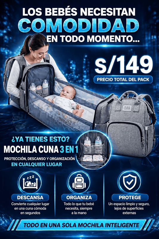 MOCHILA MAMA PREMIUM